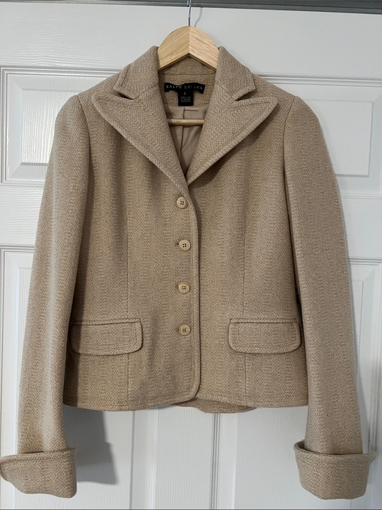 Ralph Lauren Black Label Jackets & Blazers - Ralph Lauren Wool-Blend Tailored Blazer